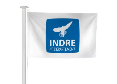 Pavillon du Conseil Départemental de l'Indre en polyester