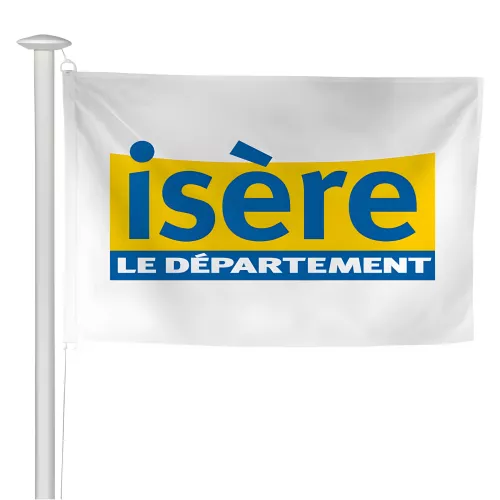 Pavillon du Conseil Départemental de l'Isère en polyester