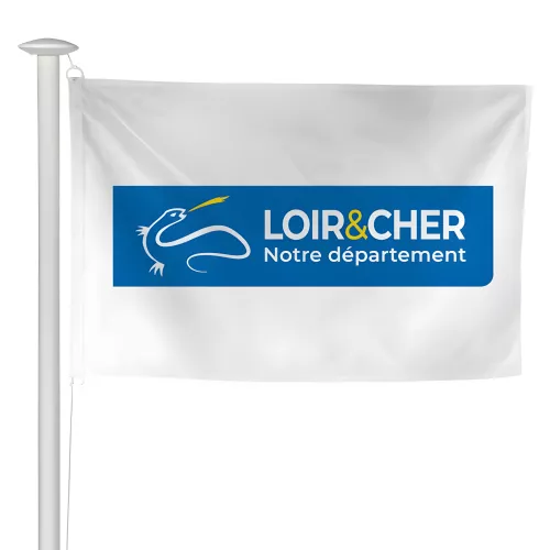 Pavillon du Conseil Départemental du Loir-et-Cher en maille polyester