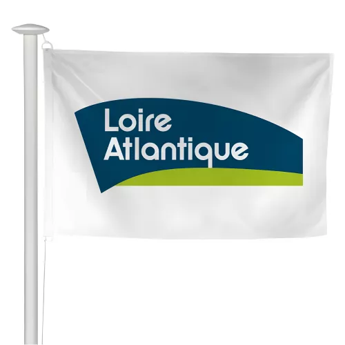 Pavillon du Conseil Départemental de Loire-Atlantique en maille polyester