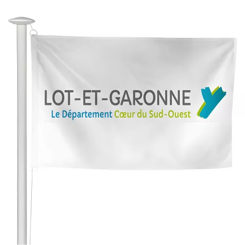 Pavillon du Conseil Départemental du Lot-et-Garonne en polyester