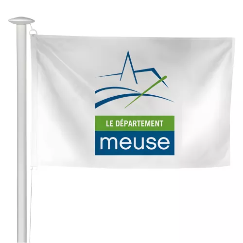 Pavillon du Conseil Départemental de la Meuse en maille polyester
