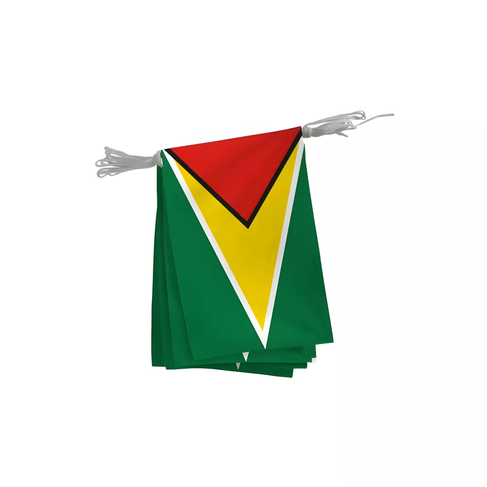 Guirlande du Guyana en maille polyester 115 g/m² Guirlande du Guyana en maille polyester 115 g/m²