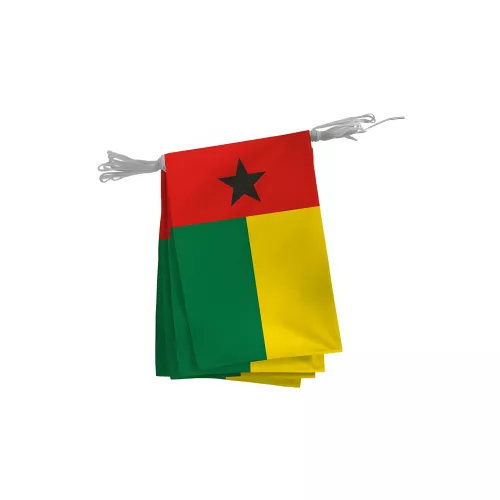 Guirlande de la Guinée-Bissau en maille polyester