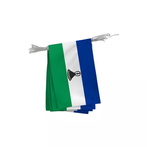 Guirlande du Lesotho en polyester 20 x 30 cm