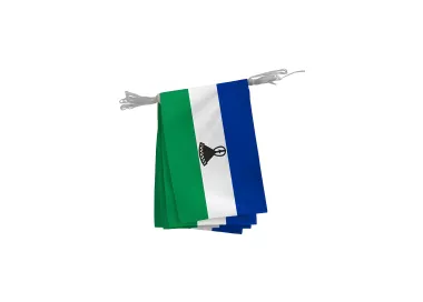 Guirlande du Lesotho en polyester 20 x 30 cm