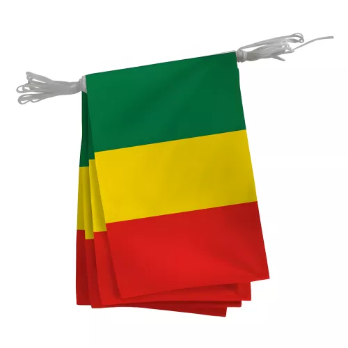 Guirlande du Mali en polyester 20 x 30 cm
