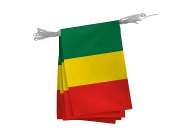 Guirlande du Mali en polyester 20 x 30 cm