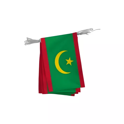 Guirlande Mauritanie en polyester 20 x 30 cm