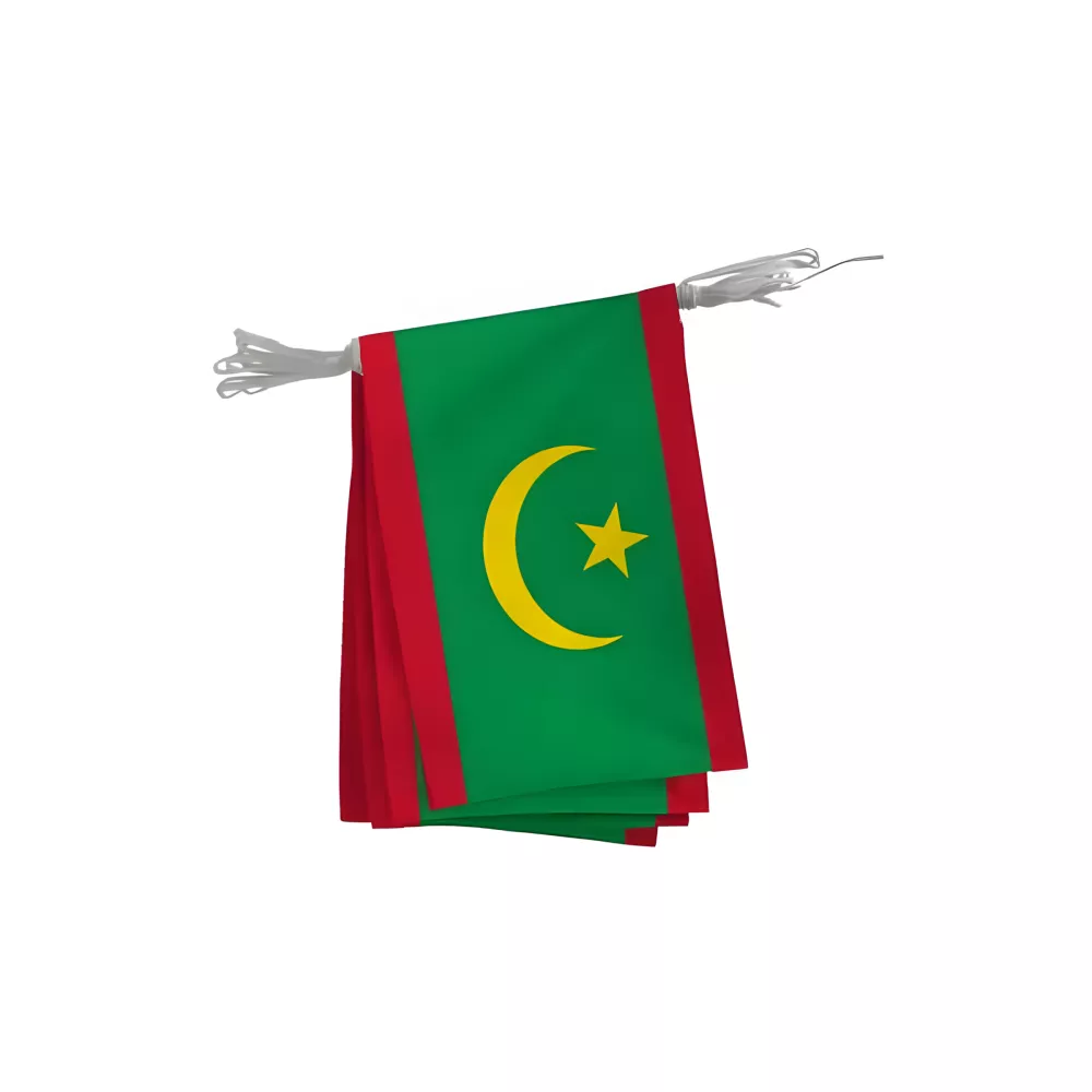 Guirlande Mauritanie en polyester 20 x 30 cm Guirlande Mauritanie en polyester 20 x 30 cm