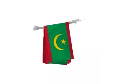 Guirlande Mauritanie en polyester 20 x 30 cm