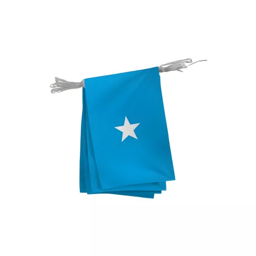 Guirlande de la Somalie en polyester 20 x 30 cm