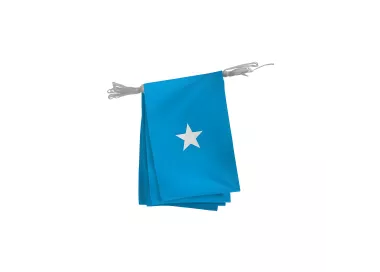 Guirlande de la Somalie en polyester 20 x 30 cm