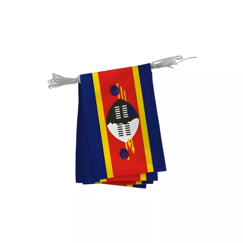 Guirlande du Swaziland en maille polyester 115 gr/m²