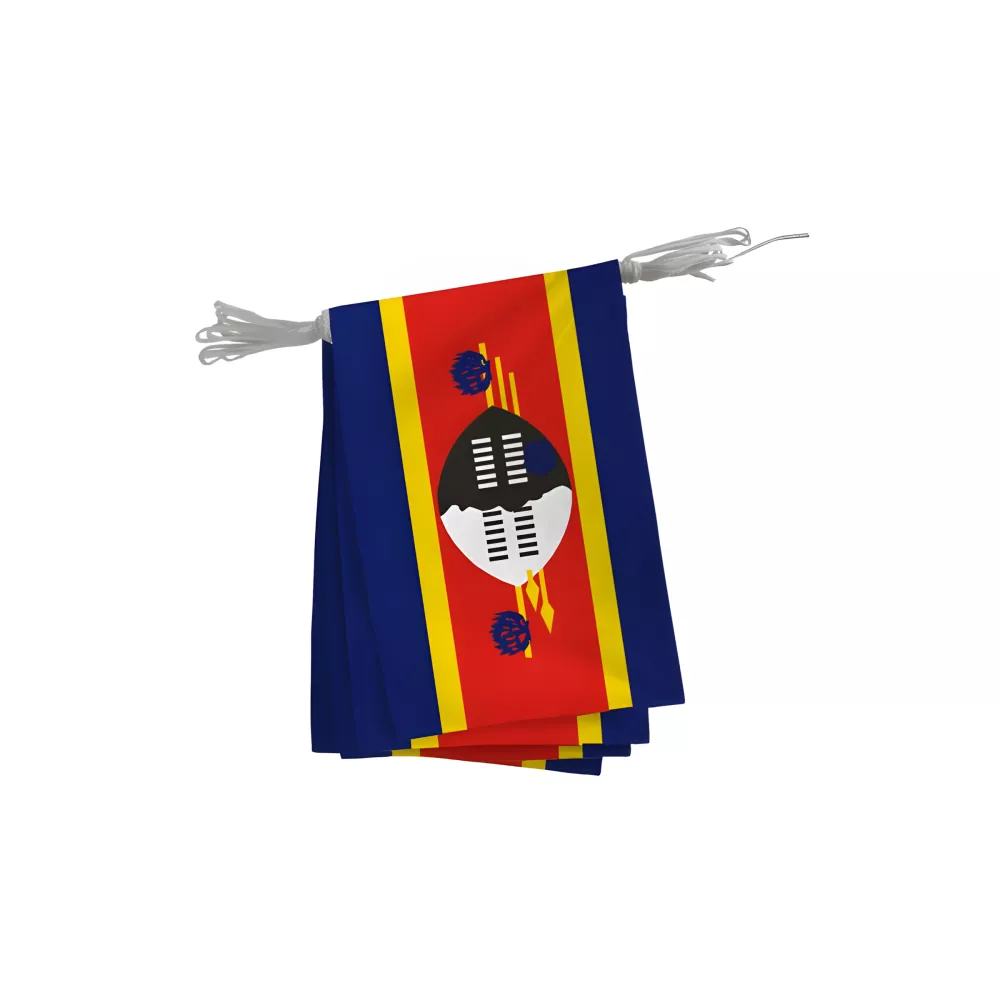 Guirlande du Swaziland en maille polyester 115 gr/m² Guirlande du Swaziland en maille polyester 115 gr/m²