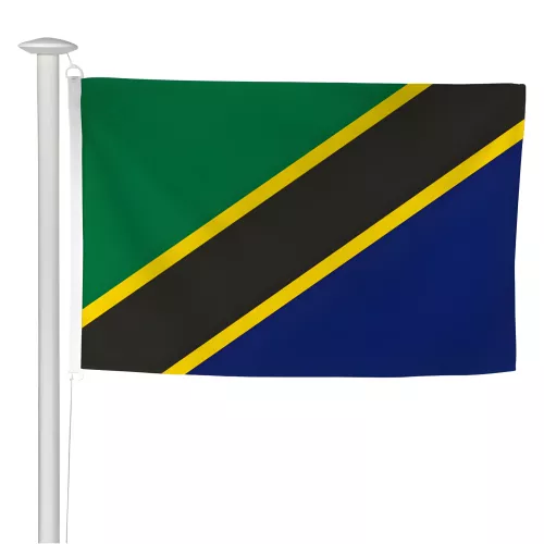 Pavillon Tanzanie en polyester 115g/m² ignifugé
