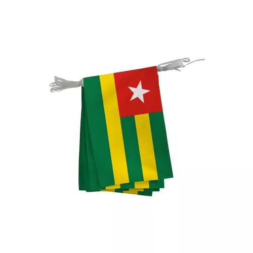 Guirlande du Togo en maille polyester 115 gr/m²