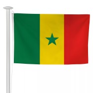 Pavillon Sénégal en polyester 115g/m²