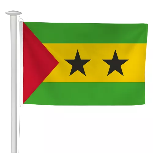 Pavillon Sao Tomé et Principe en polyester 115g/m²