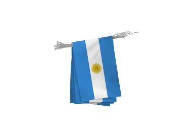 Guirlande Argentine en maille polyester 20 x 30 cm