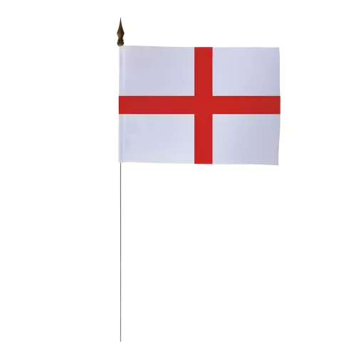 Drapeau de table Angleterre en maille polyester