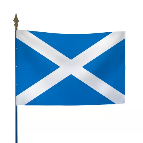 Drapeau de l'Écosse sur hampe polyester