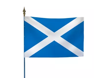 Drapeau de l'Écosse sur hampe polyester