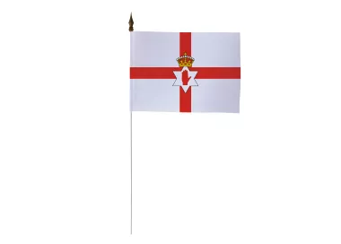 Drapeau de table Irlande du Nord Ulster polyester