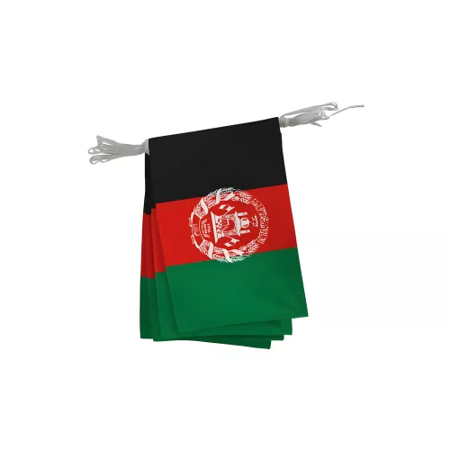 Guirlande Afghanistan en maille polyester 115 g/m²