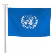 Pavillon de l'ONU en polyester ignifugé