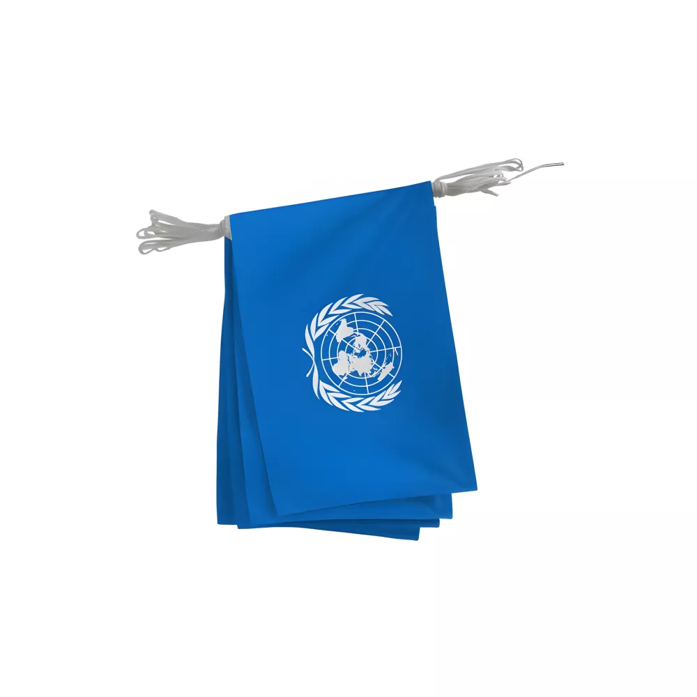 Guirlande de l'ONU en polyester 115gr/m²