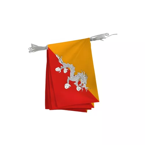 Guirlande Bhoutan en maille polyester 20 x 30 cm