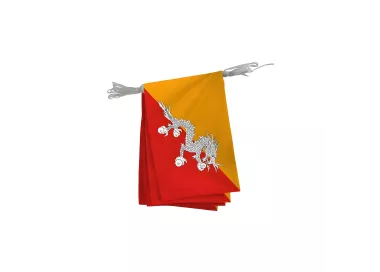 Guirlande Bhoutan en maille polyester 20 x 30 cm