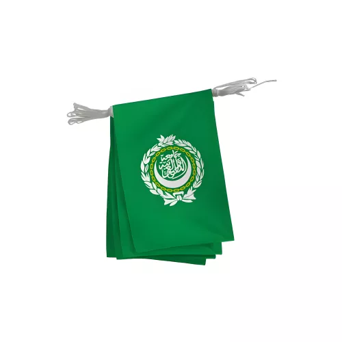 Guirlande de la Ligue Arabe en polyester 20 x 30 cm