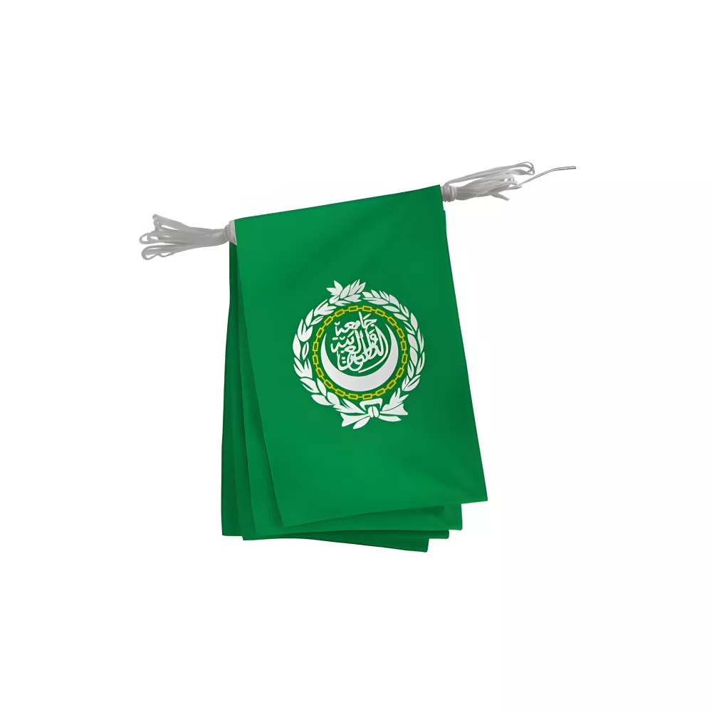 Guirlande de la Ligue Arabe en polyester 20 x 30 cm Guirlande de la Ligue Arabe en polyester 20 x 30 cm