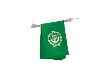 Guirlande de la Ligue Arabe en polyester 20 x 30 cm