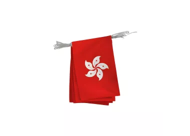 Guirlande Hong Kong en polyester 20 x 30 cm