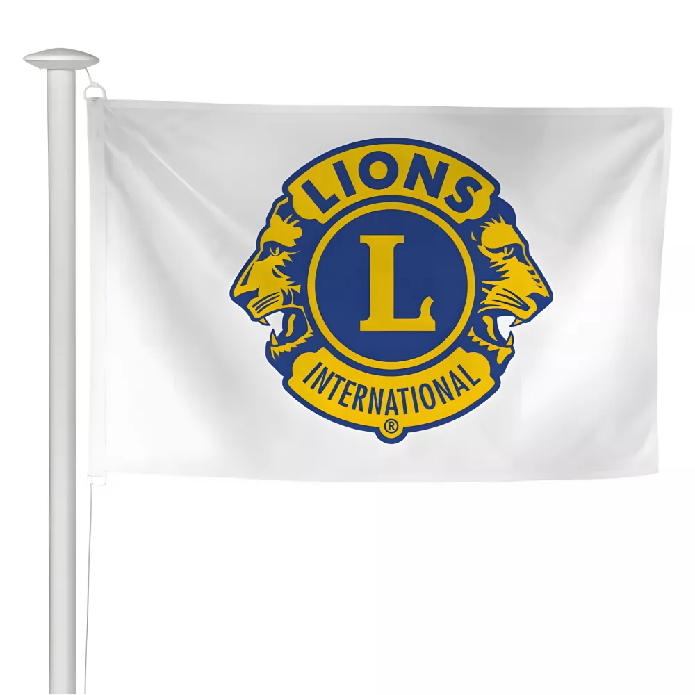 Pavillon du Lions Club en polyester ignifugé
