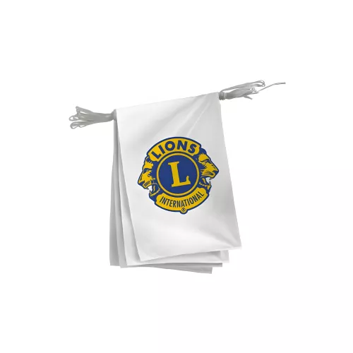 Guirlande Lions Club en maille polyester 115gr/m²