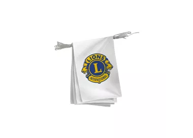 Guirlande Lions Club en maille polyester 115gr/m²