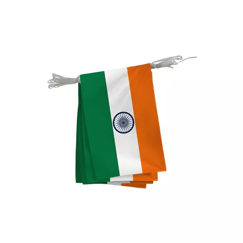 Guirlande Inde en maille polyester 20 x 30 cm