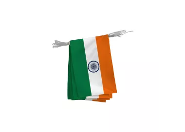 Guirlande Inde en maille polyester 20 x 30 cm