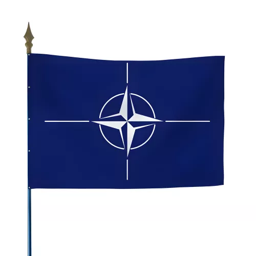 Drapeau de l'OTAN en polyester 115g/m²