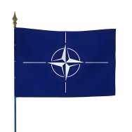 Drapeau de l'OTAN en polyester 115g/m²