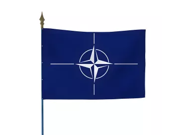 Drapeau de l'OTAN en polyester 115g/m²