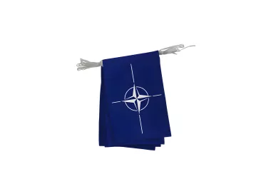 Guirlande de l'OTAN en polyester 20 x 30 cm