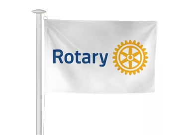 Pavillon Rotary International en polyester ignifugé