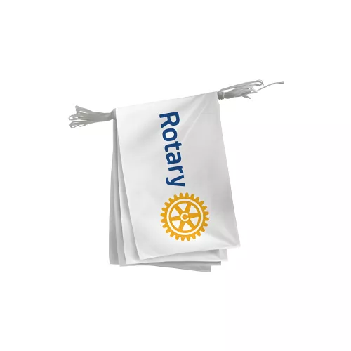 Guirlande Rotary International en polyester 115gr/m²