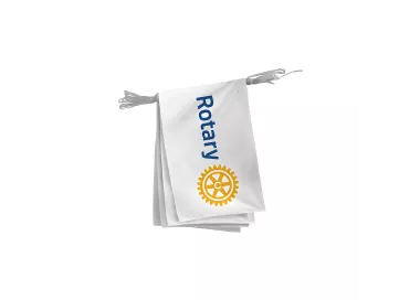 Guirlande Rotary International en polyester 115gr/m²