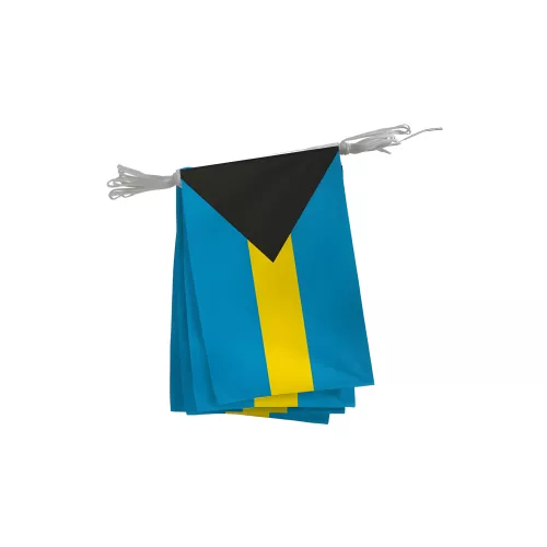 Guirlande des Bahamas en maille polyester 20x30 cm